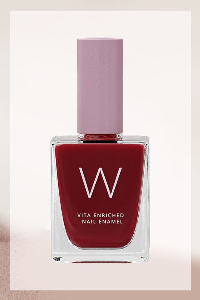 W Vita Enriched Nail Enamel - Rouge