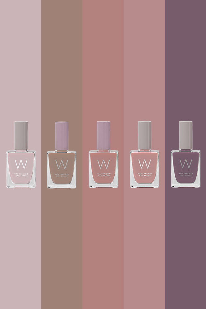 W Vita Enriched Nail Enamel - Rouge