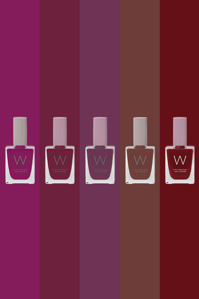 W Vita Enriched Nail Enamel - Rouge