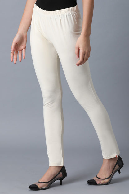 Cream Leggings