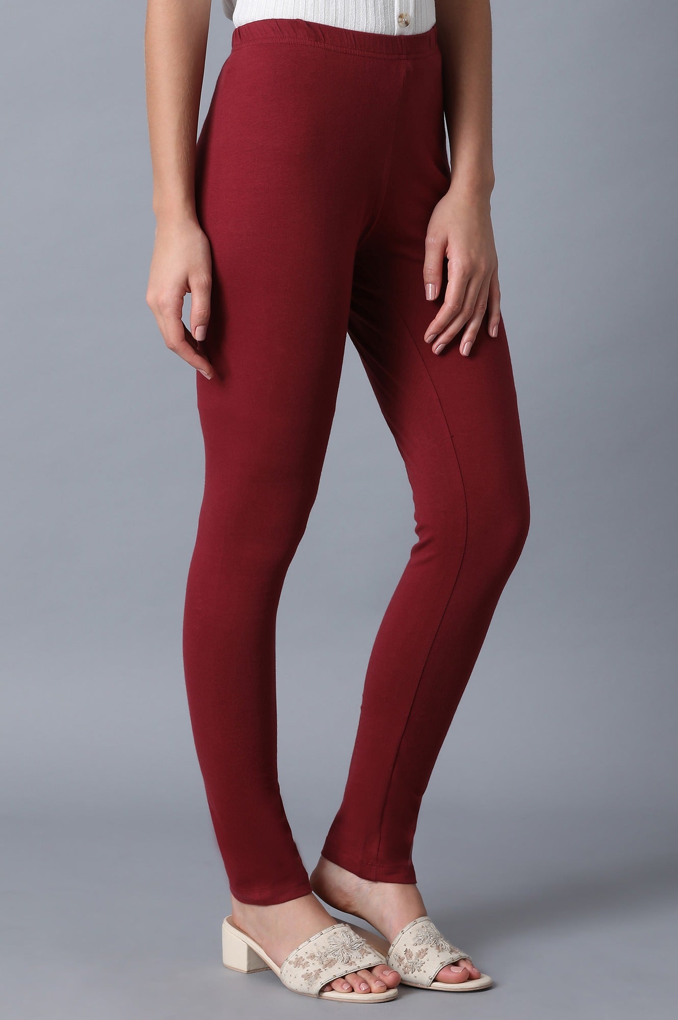 Maroon Leggings