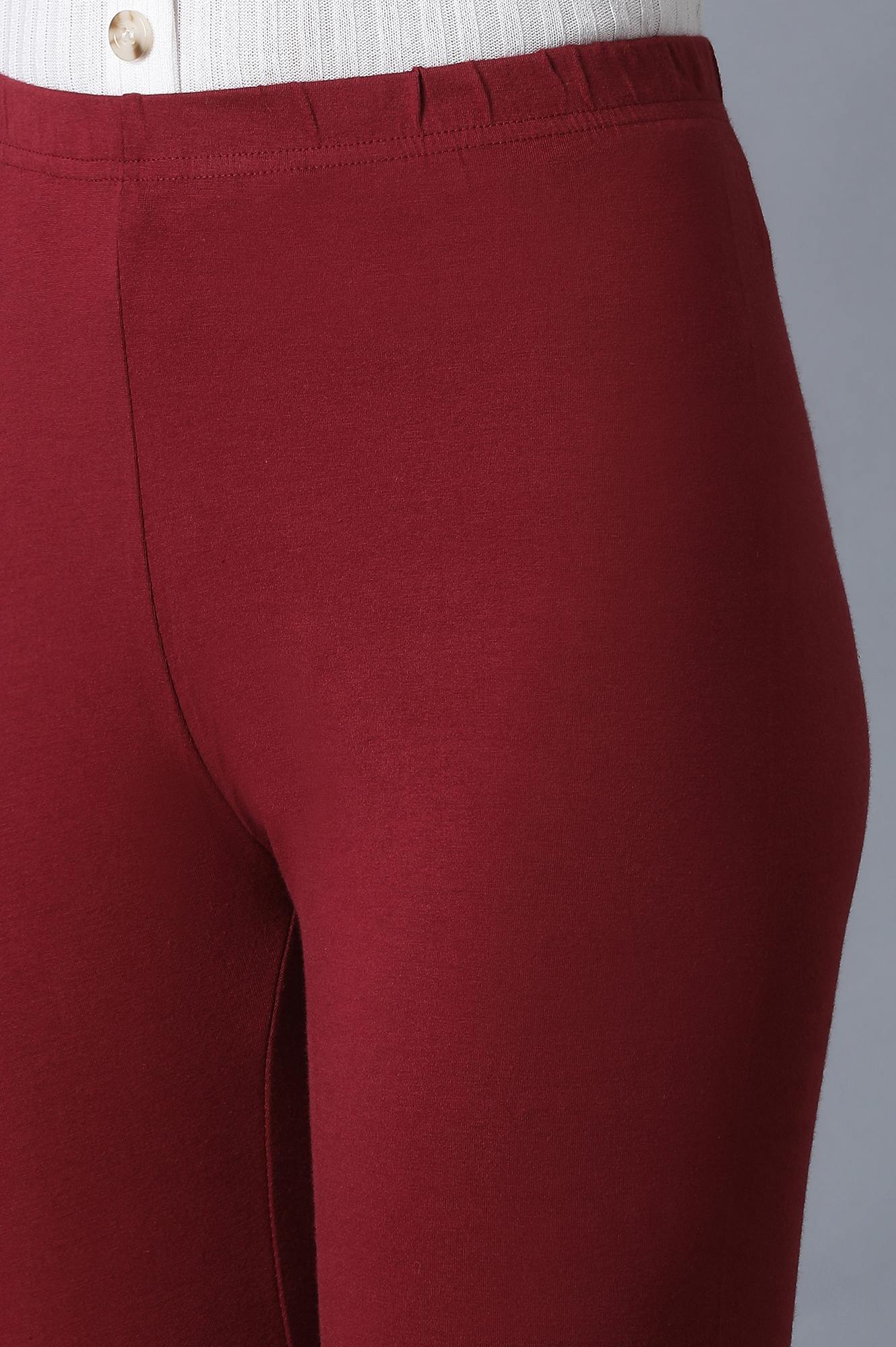 Maroon Leggings