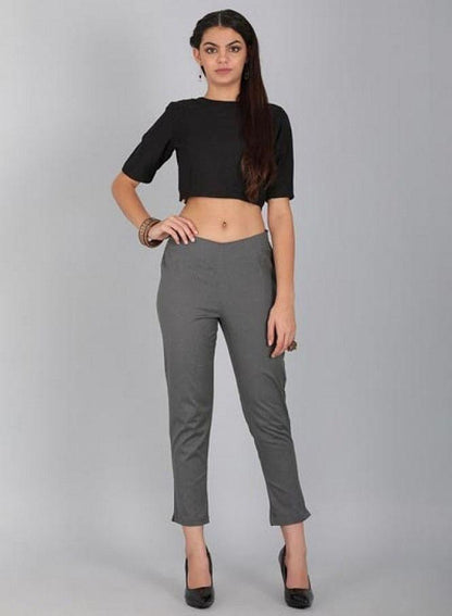Grey Trousers - wforwoman