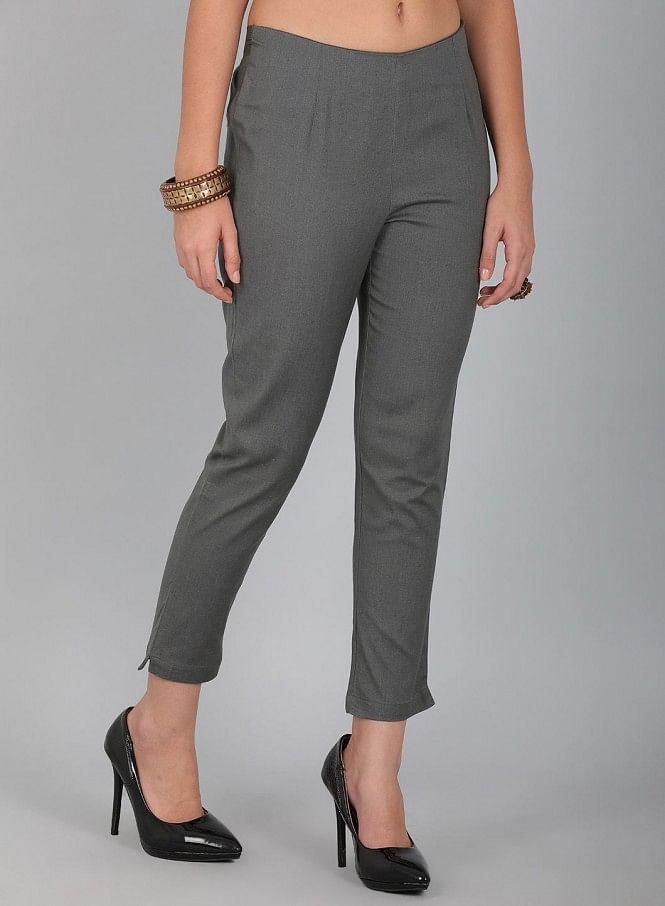 Grey Trousers - wforwoman