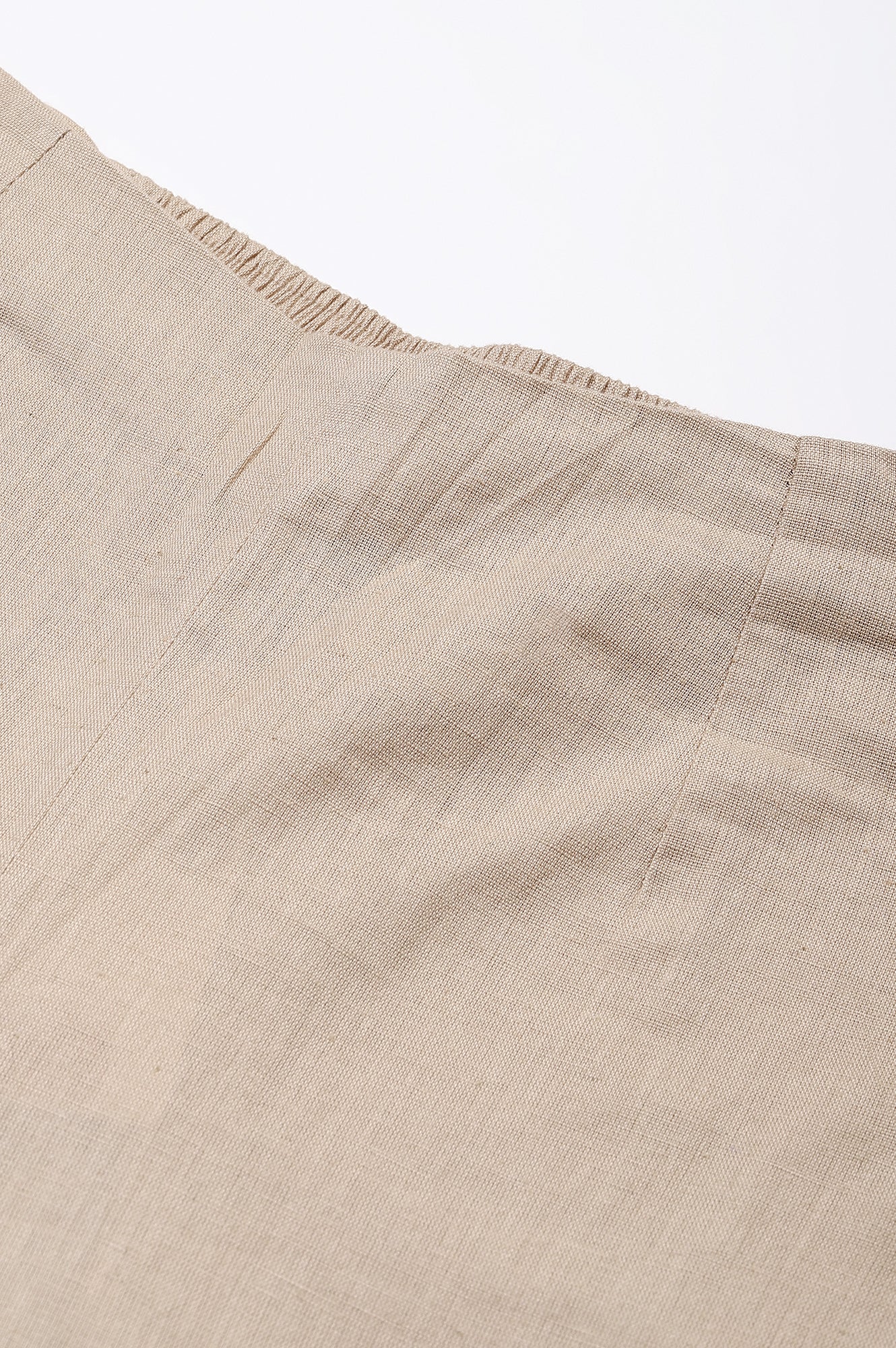 Beige Slim Pants