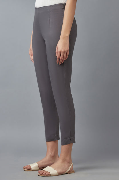 Women Grey Slim Pants