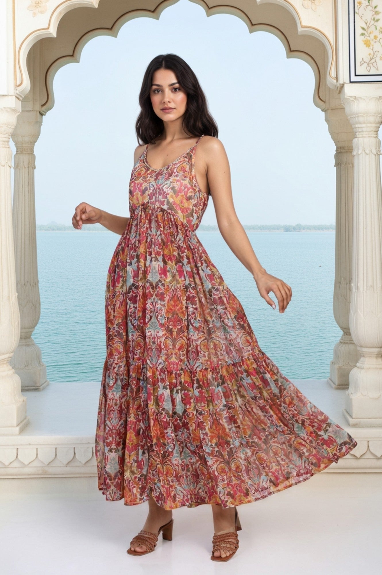 専用Flower Strap 2way Tops MAISON SPECIAL(メゾンスペシャル) - Flower Strap 2way Tops フラワー